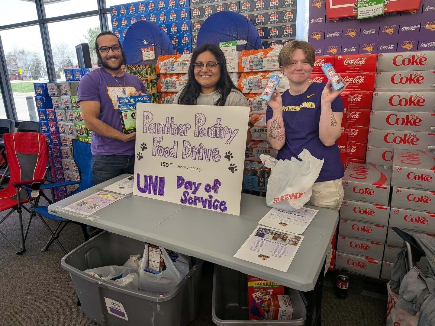 Panther Pantry Food Drive 